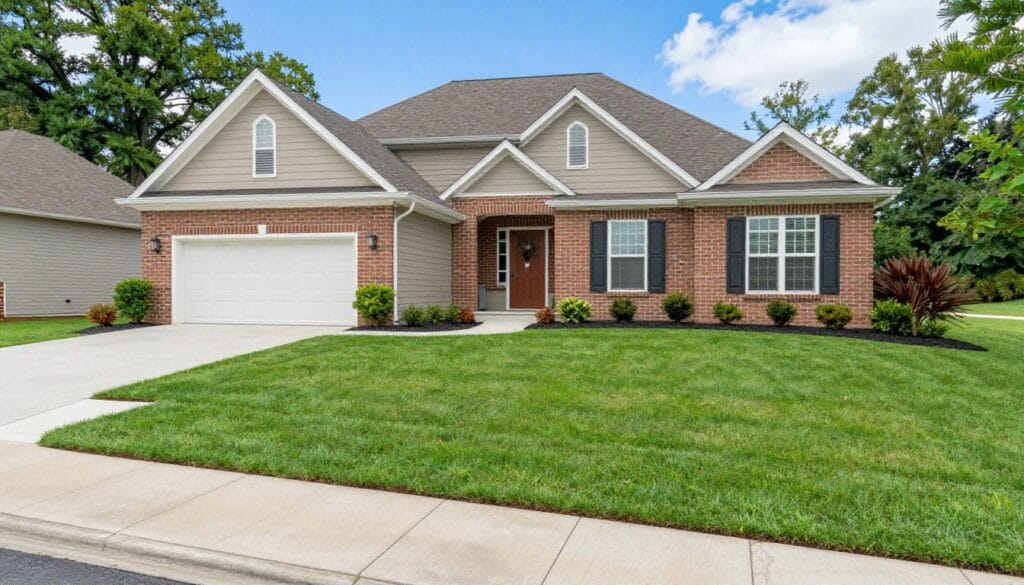 Beautiful established lawn from professional sod installation enhancing property curb appeal