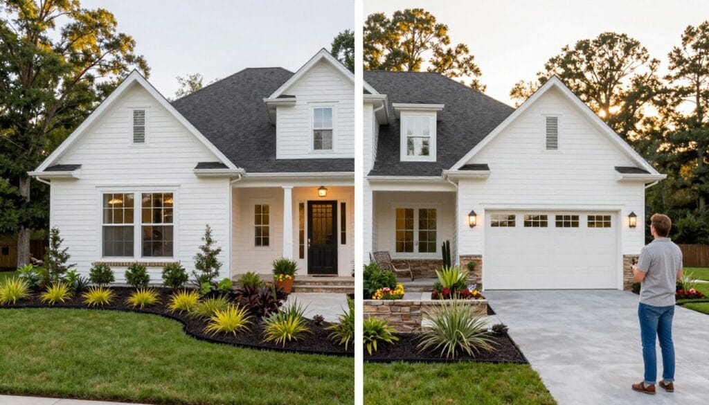 Completed landscape design project in White GA by Aragon Landscaping LLC