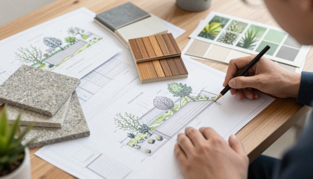 Outdoor living space design plans and materials in White GA Outdoor living space design plans and materials in White GA