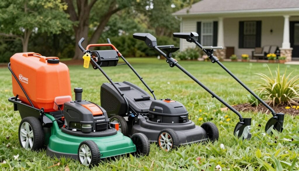 Seasonal lawn care equipment and treatments for Georgia climate