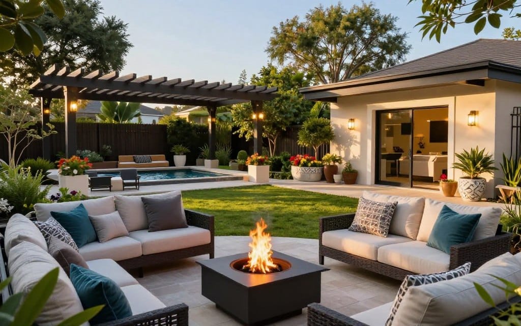 custom outdoor living spaces