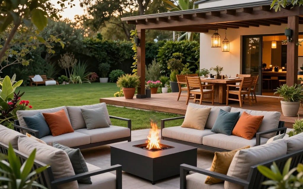 outdoor living spaces