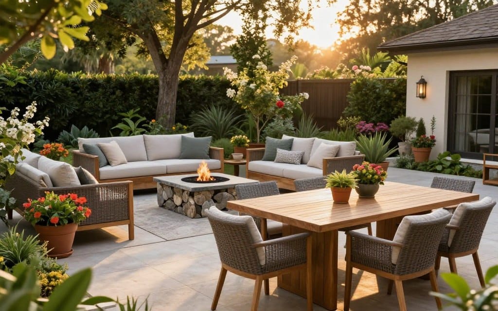 outdoor living spaces