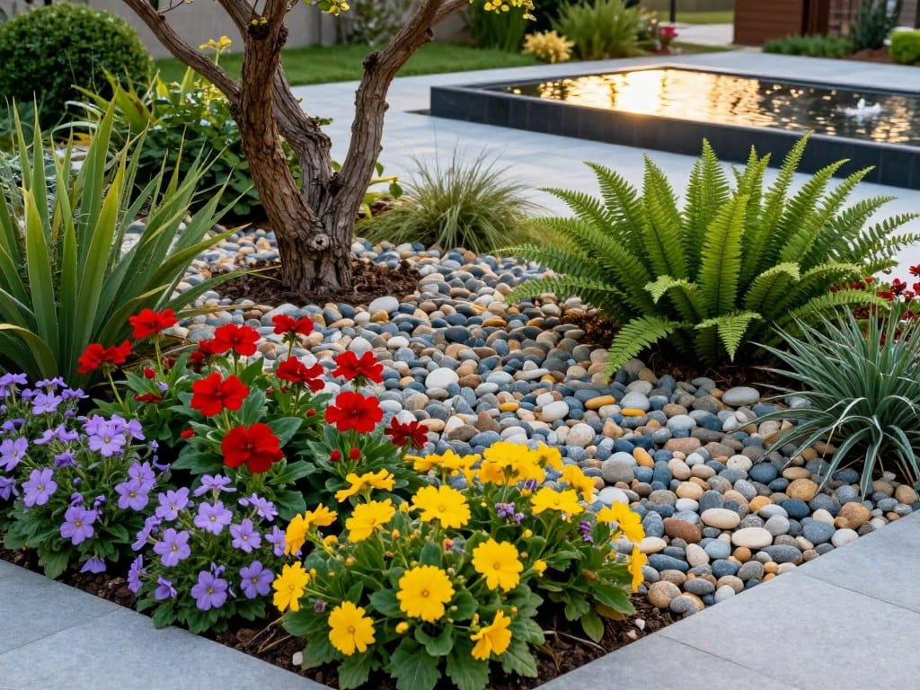 color and texture in garden design