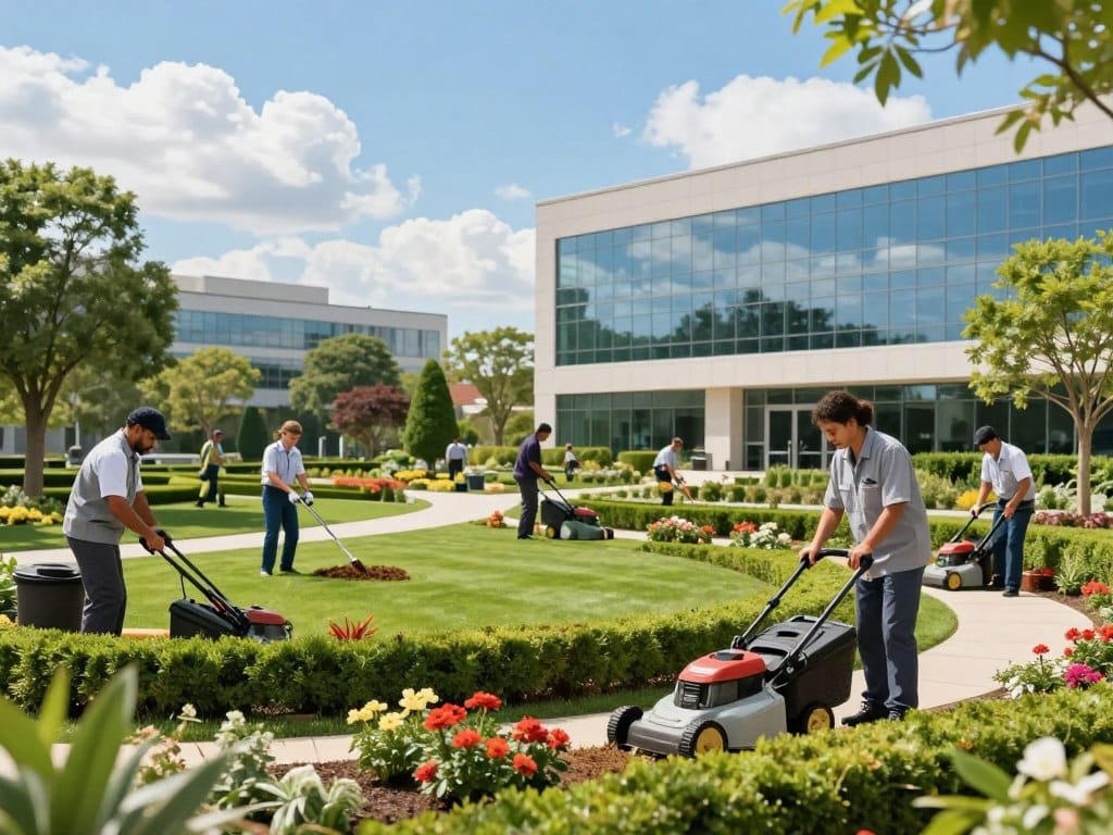 commercial landscape maintenance services