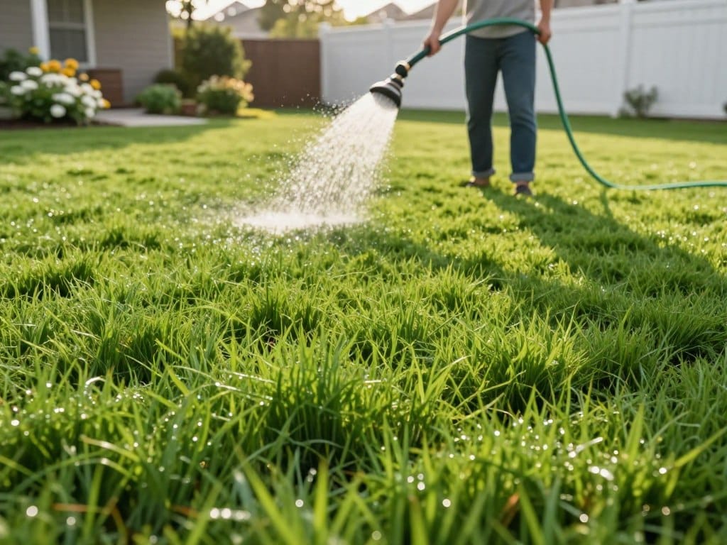 post-installation care for sod