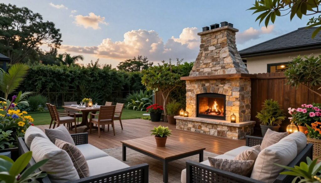 outdoor living space design