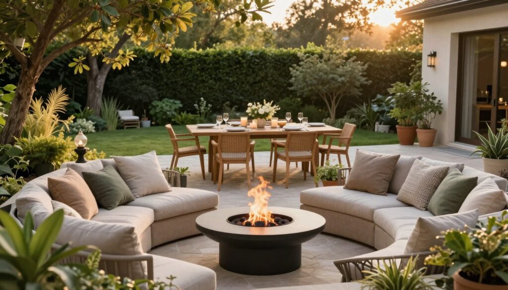 outdoor living space design