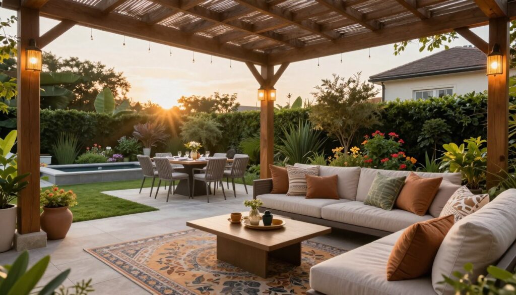 outdoor living space design