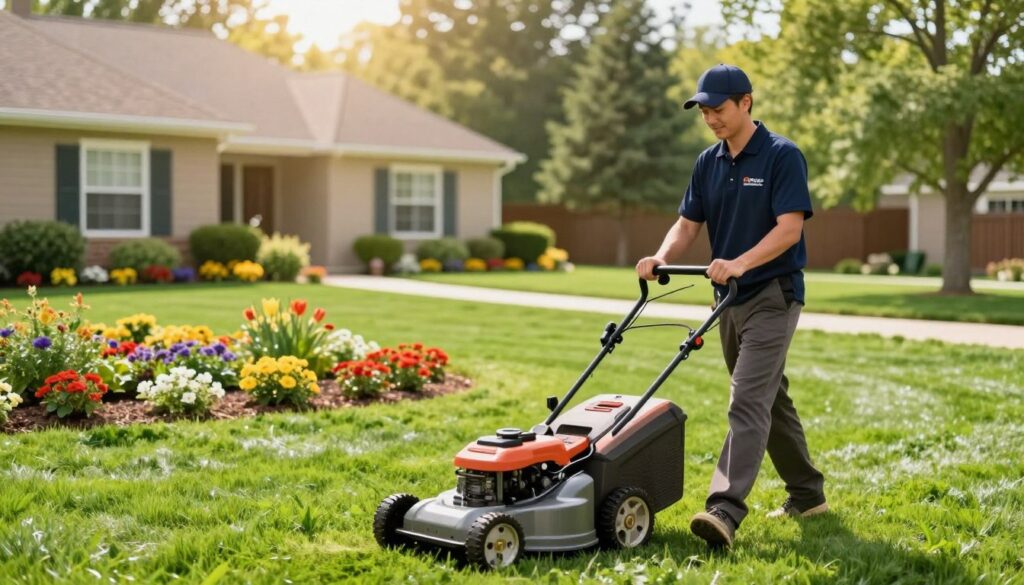 property lawn maintenance service