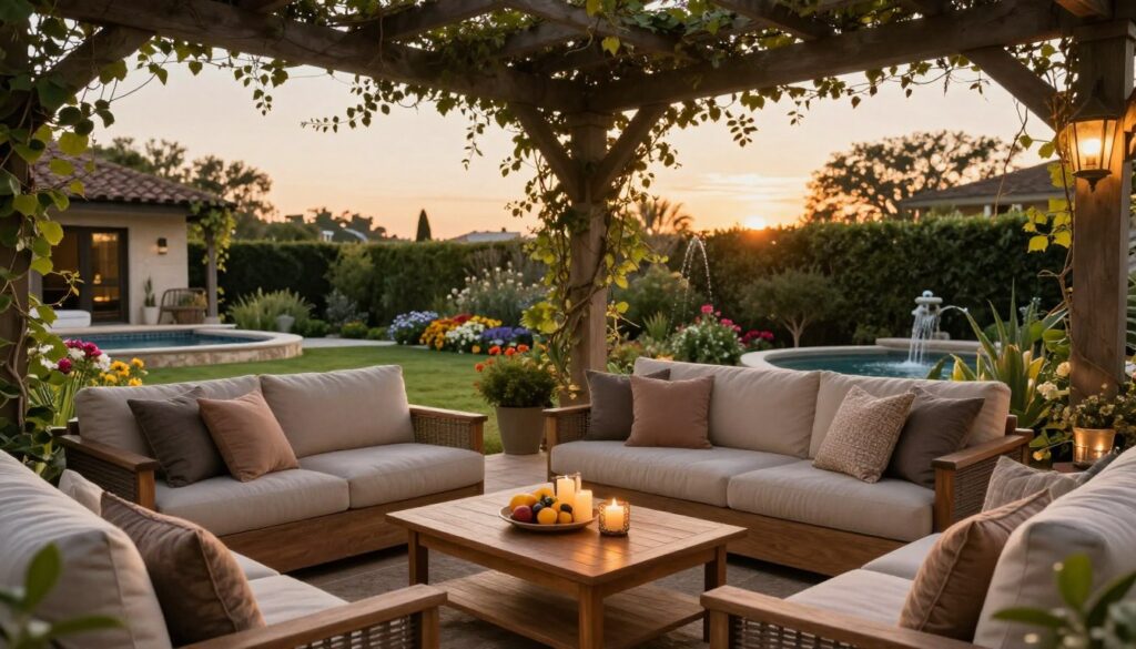 what is an outdoor living space