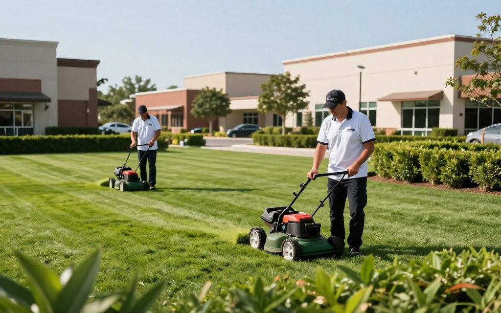 commercial lawn maintenance